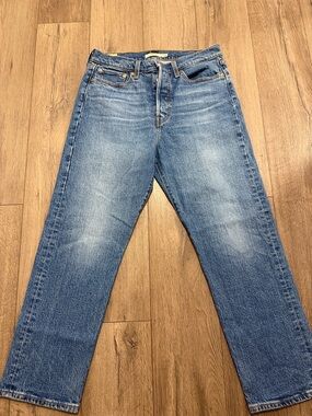 Levi’s Blue Straight-Leg Jeans